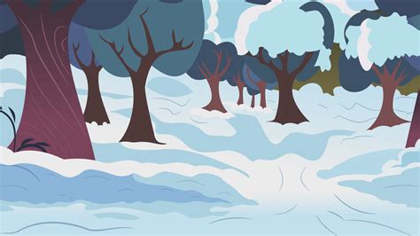 mlp winter background